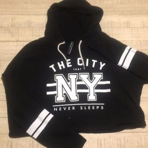 stradivarius teddy hoodie